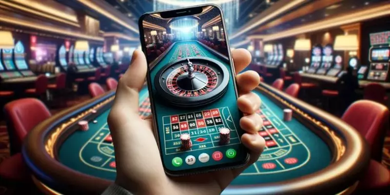 What is the concept of live casino?