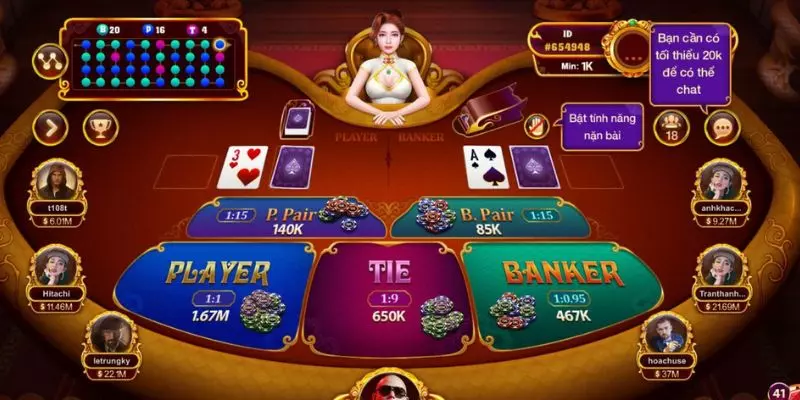 How to draw cards in Baccarat live casino